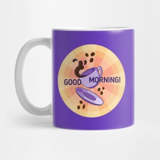 Good Morning Coffee Bean Mug